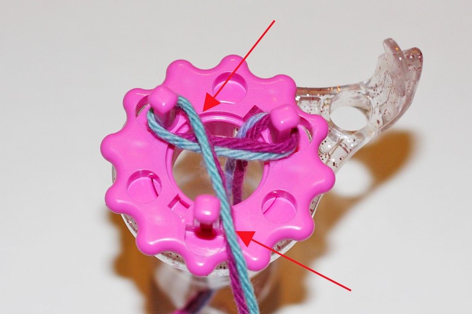 treasures for tots How to Use the Clover Wonder Knitter